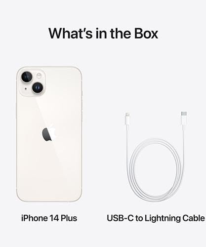 Amazon.com: Apple iPhone 14, 128GB, Starlight - Unlocked (Renewed