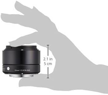 Amazon.com : Sigma 19mm F2.8 EX DN Art (Black) for Micro 4/3