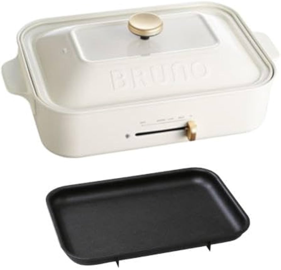 Amazon | BRUNO コンパクトホットプレート 平面プレートのみ ホワイト