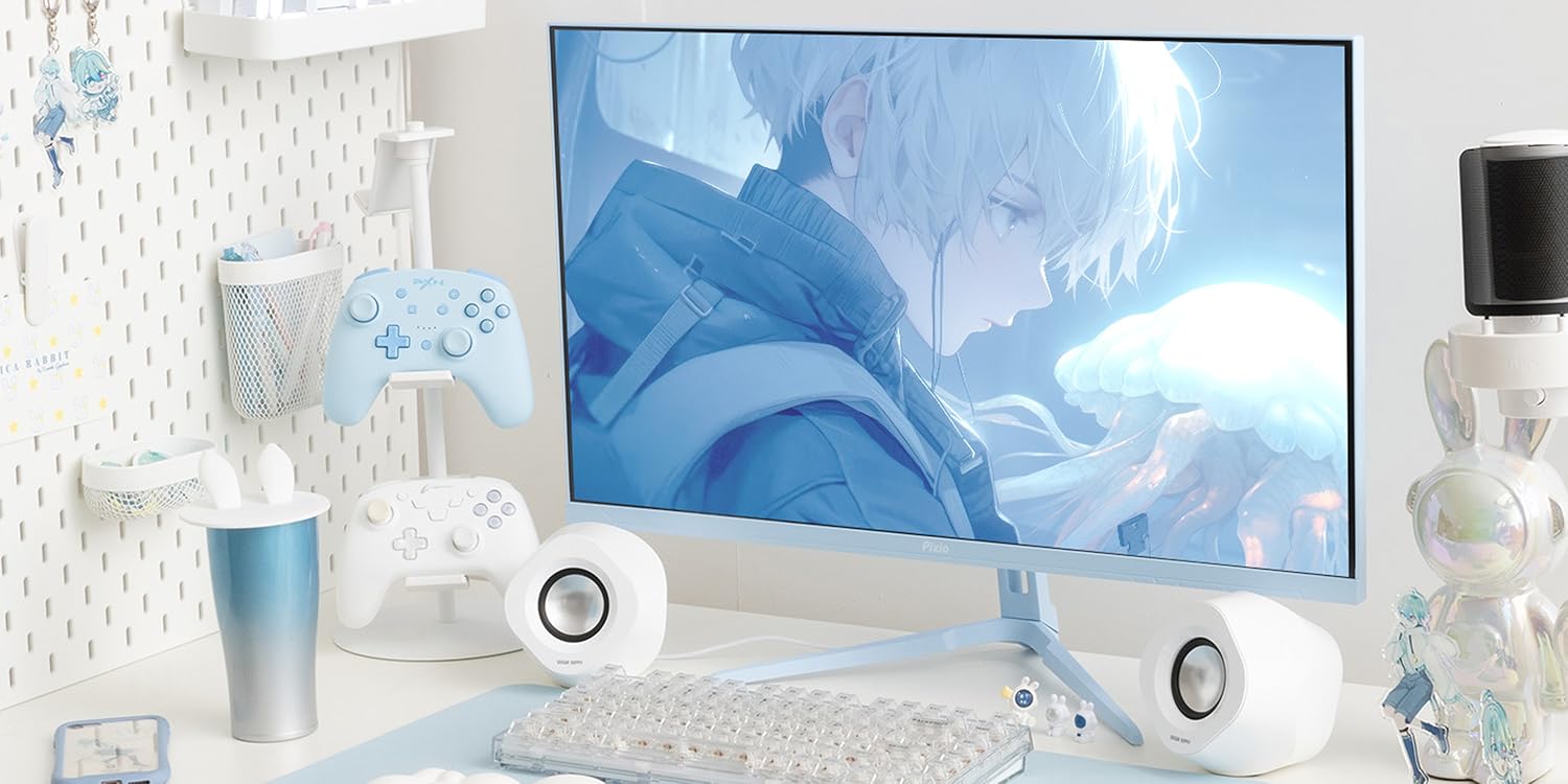 Amazon.co.jp: Pixio: ブルー（水色）