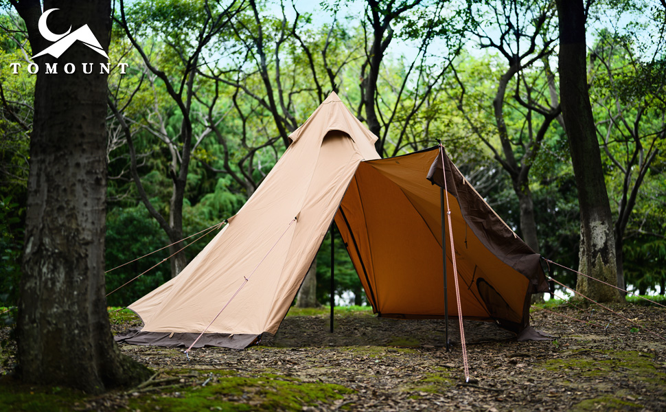 Amazon.co.jp: MC トモウント ワンポールテント TC ソロ テント 2.1m高