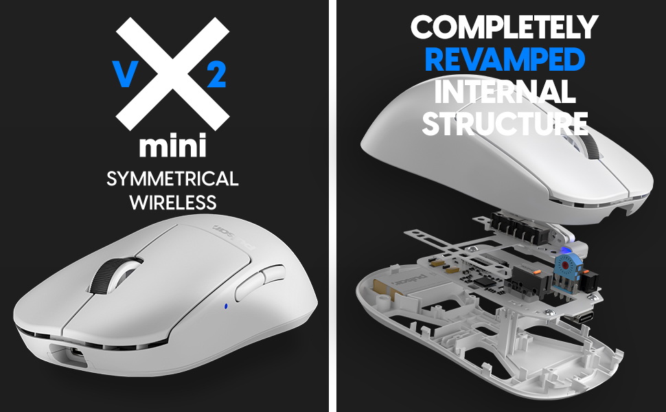 Amazon.com: Pulsar Gaming Gears X2V2 mini Wireless Gaming Mouse