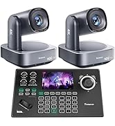 Amazon.com: Tenveo 4K PTZ Camera AI Auto Tracking 12X Optical Zoom