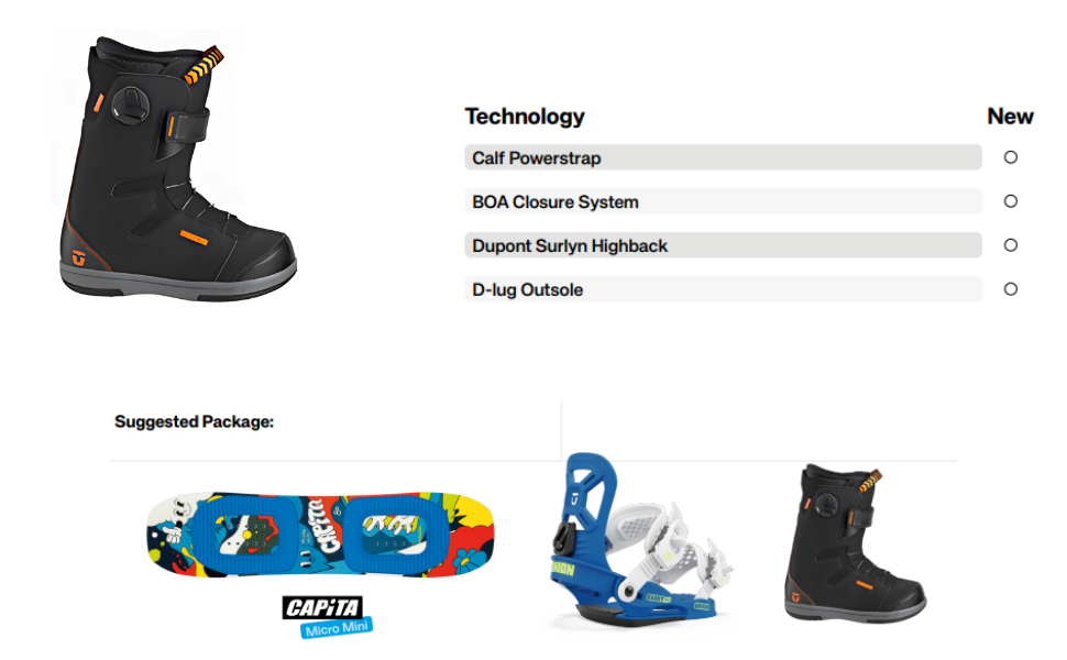 Amazon.com : Union Cadet Boots Kids Snowboard Boots, Black, 10C