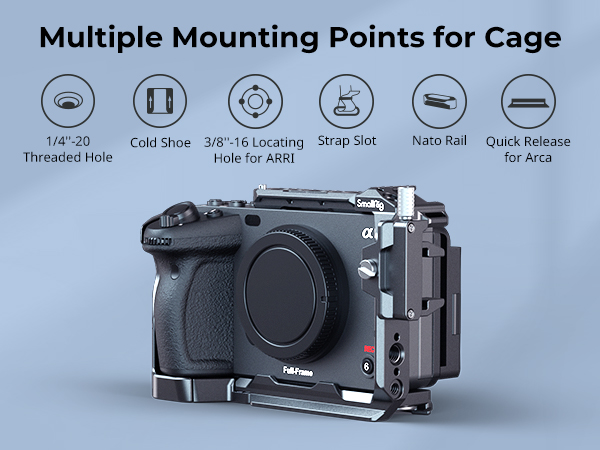 Amazon | SmallRig Sony FX30 / FX3用ハンドヘルドケージキット 4184B