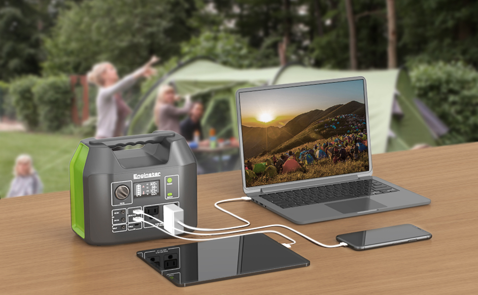 Amazon.co.jp: Enginstar ポータブル電源 大容量 R300 110000mAH/407Wh