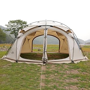 Amazon | Soomloom 超大型ドームテント Marshmallowビッグサイズ 直経