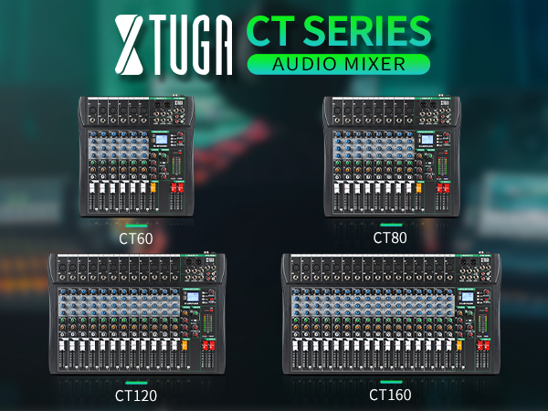 Amazon.com: XTUGA Audio Mixer 12 Channel Sound Mixer Mixing Board