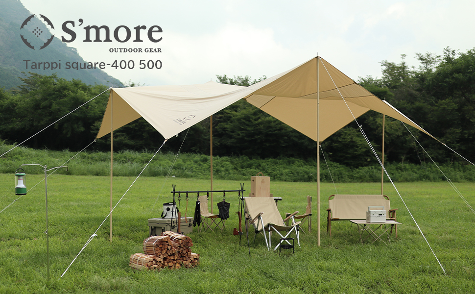 Amazon | S'more(スモア) Tarppi square-400 タープテント タープ
