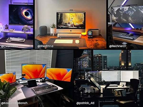 Amazon.com: BenQ ScreenBar Pro LED Monitor Light Bar (Silver