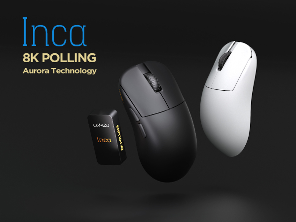 Amazon.com: Lamzu Inca Gaming Mouse, 8K Polling Rate, Optical