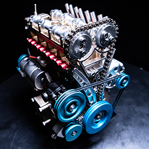 Amazon | FlukeForest(フルークフォレスト) エンジン組立キット 4気筒