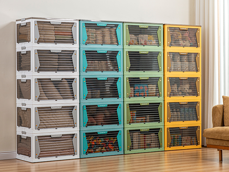 Amazon｜X XUNTAO【収納ボックス 磁石開閉式】全方向から取り出せる