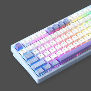 Amazon | 【WOBKEY Rainy 75キーボード】雨音のような打鍵音