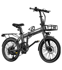 Amazon | EENOUR 電動自転車 C4 電動アシスト自転車 折りたたみ式 20