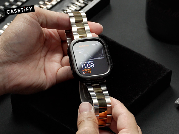 Amazon.com: CASETiFY Link Bracelet Watch Band [Premium Stainless