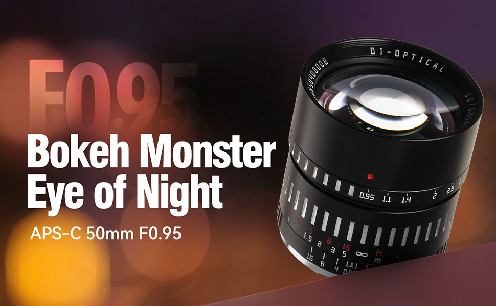 Amazon.com : TTArtisan 50mm F0.95 APS-C Large Aperture Manual