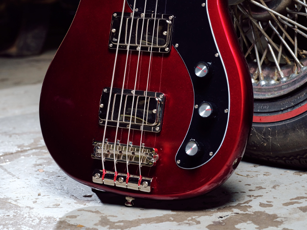 Amazon.com: Epiphone Embassy Bass, Sparkling Burgundy : Musical