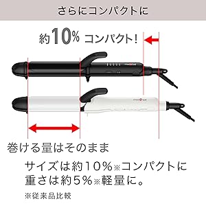 Amazon | [ mod's hair ] スタイリッシュ マイナスイオン2WAYアイロン