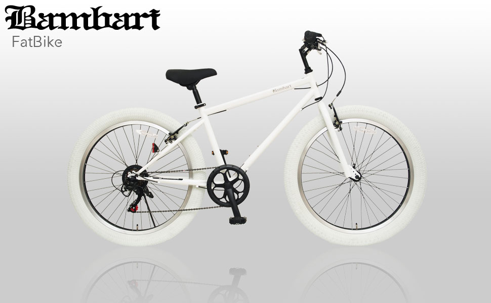 Amazon | トップ(Top) 26インチ バンバリ ファットバイク 6段変速