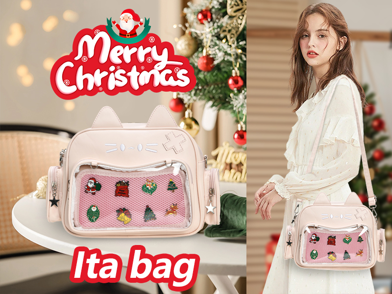 Amazon.com: ZAROXOXS Kawaii Ita Bag Backpack Crossbody Bag Cat