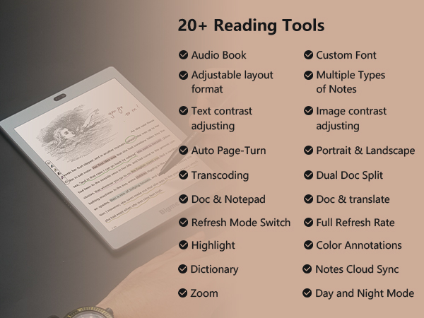 Amazon.co.jp: Bigme S6 Color + Lite 電子書籍リーダー 7.8 インチ