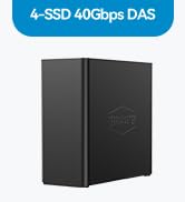 Amazon.co.jp: TERRAMASTER TD2 Thunderbolt3 ストレージ 超高速 大
