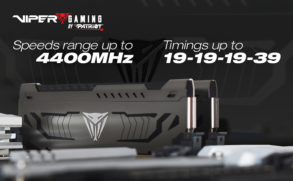 Amazon.com: Patriot Viper Steel DDR4 RAM 16GB (2X8GB) 3600MHz CL17