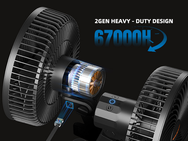 Amazon.com: Spider Farmer New Grow Tent Clip Fan 6