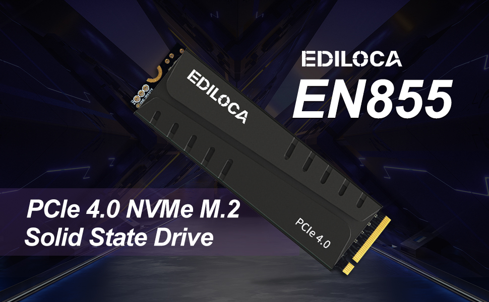 Amazon.com: Ediloca 4TB PS5 SSD with Heatsink PCIe Gen4 NVMe M.2