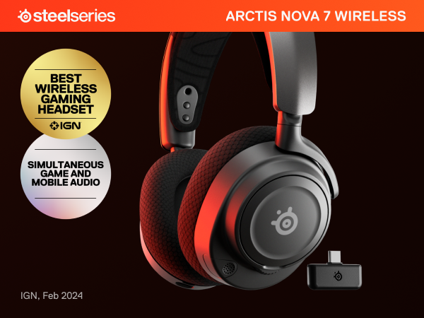 Amazon.com: SteelSeries Arctis Nova 7 Wireless Multi-Platform