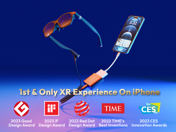 Amazon.com: VITURE HDMI XR Adapter for iPhone 14 & Earlier Models