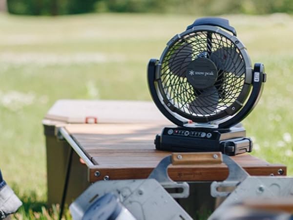 peak ファンマキタ フィールドファン snow peak（スノーピーク