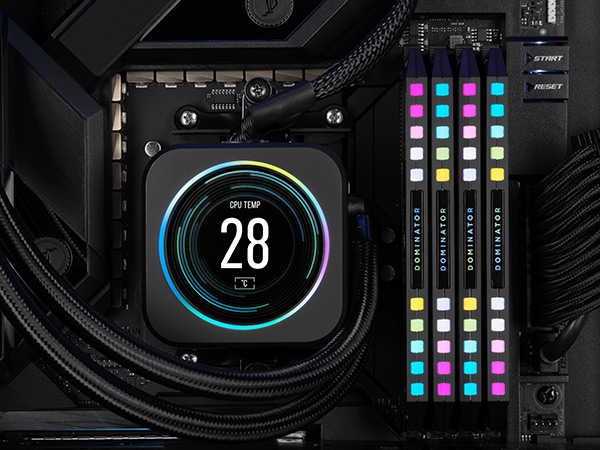 CORSAIR DOMINATOR PLATINUM RGB DDR5 32GB (2x16GB) DDR5 6000MHz