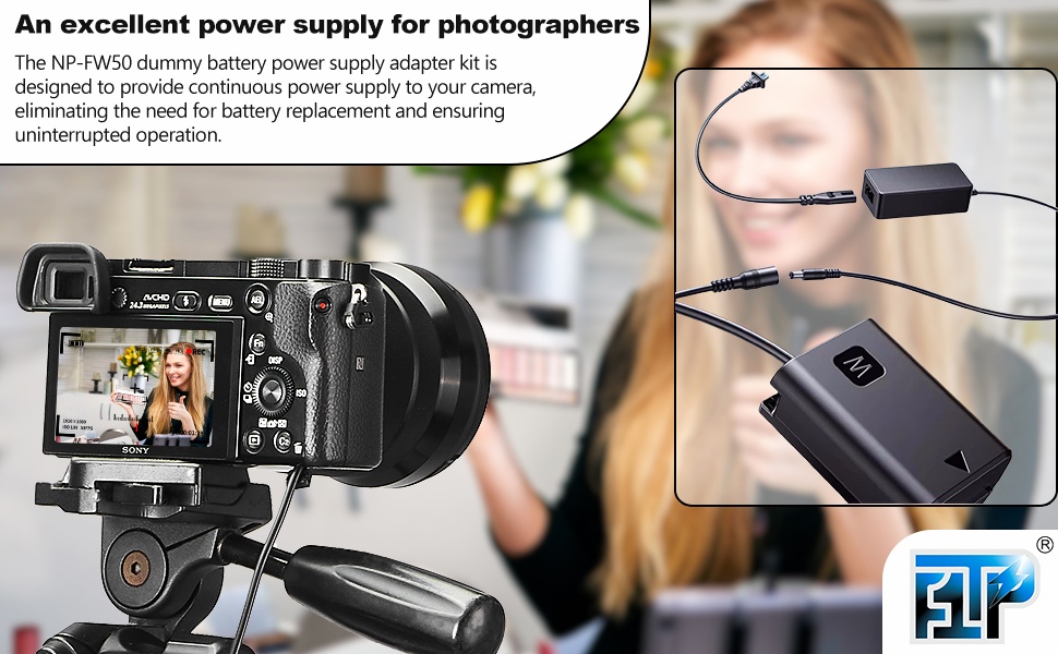Amazon.com: F1TP NP-FW50 Dummy Battery AC-PW20 Power Adapter Kit