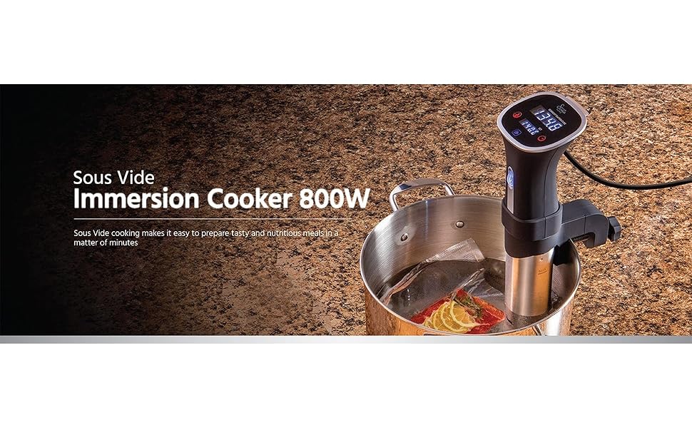 Amazon.com: Monoprice Sous Vide Immersion Cooker 800W - With