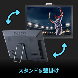 Amazon | 東京Deco 12.1インチ ポータブル液晶テレビ 地デジ 録画機能
