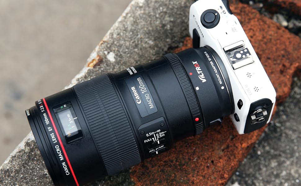 Amazon | VILTROX EF-EOSM レンズマウントアダプター オートフォーカス