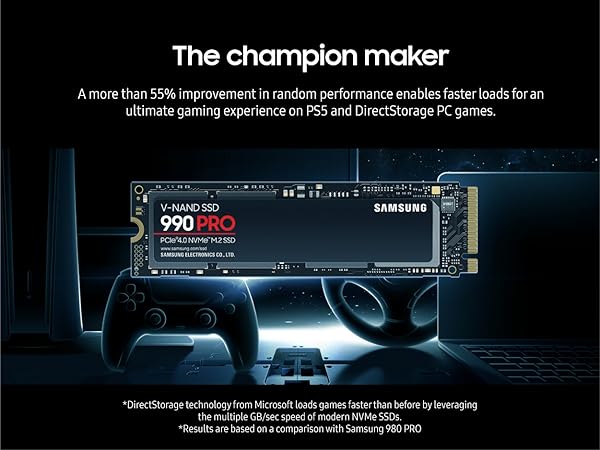 Amazon.com: Samsung 990 PRO SSD 1TB PCIe 4.0 M.2 2280 Internal
