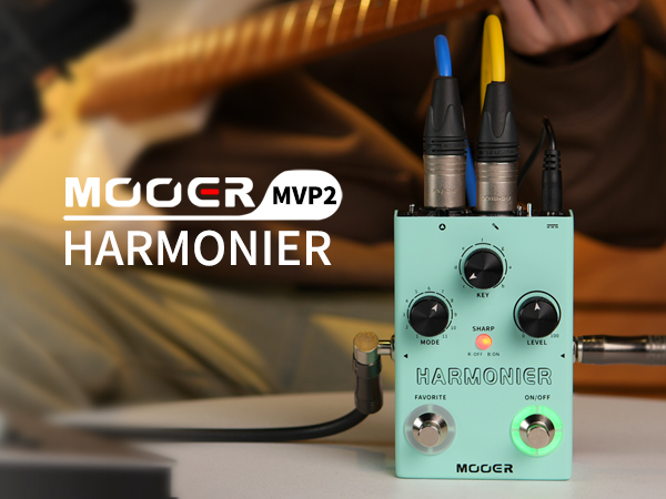 Amazon.com: MOOER Harmonier Vocal Effects Processor Guitar Voice