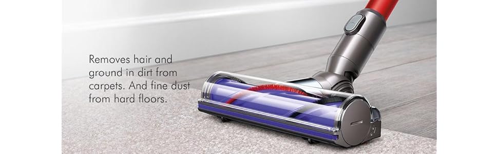 Amazon.com - Dyson V6 Absolute Cordless Stick Vacuum Cleaner, Red