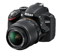 Amazon.com : Nikon D3200 24.2 MP CMOS Digital SLR with 18-55mm f