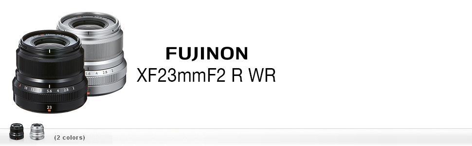 Amazon.com : Fujifilm XF23mmF2 R WR - Silver : Electronics