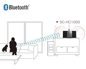 Amazon.co.jp: パナソニック ミニコンポ Bluetooth対応 シルバー SC