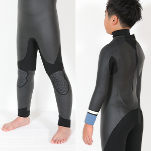 Amazon | FELLOW セミドライ ウェットスーツ キッズ バックジップ 5mm