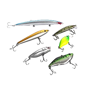 Amazon.co.jp: ワーム バス釣 ルアー 275個 セット ワーム色々・ハード