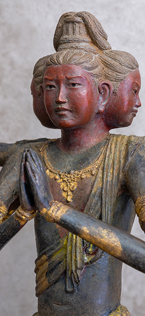 Amazon.co.jp: 国宝復刻版 阿修羅像 41cm漆仕上げ 蝋型/青銅（ブロンズ