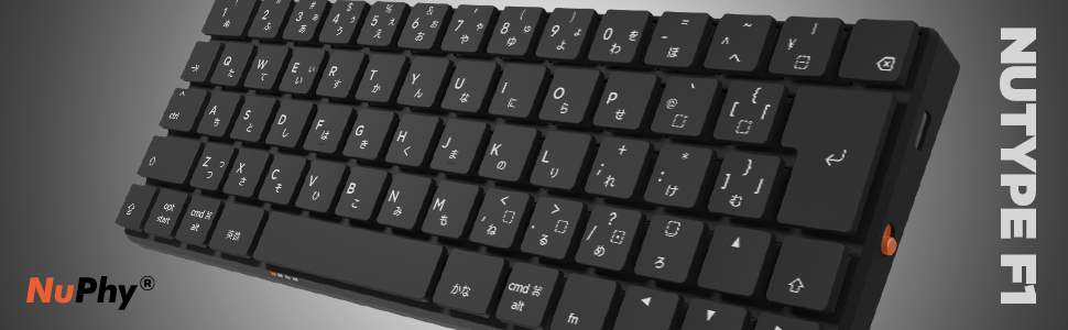 Amazon.co.jp: NuType F1 メカニカルワイヤレスキーボード RGB