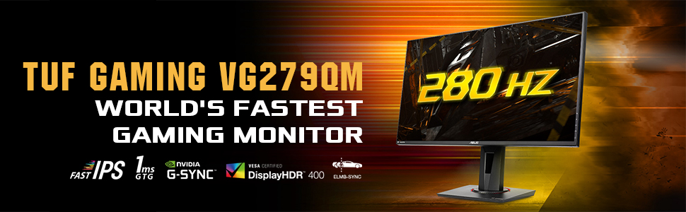 Amazon.co.jp: ASUS ゲーミングモニター TUF Gaming VG279QM 27インチ