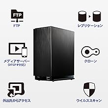 Amazon.co.jp: I-O DATA NAS 4TB RAID 1(ミラーリング)/デュアルコア